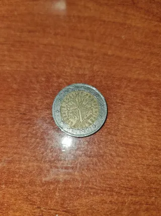 Moneda 2 Euros Francia 2001