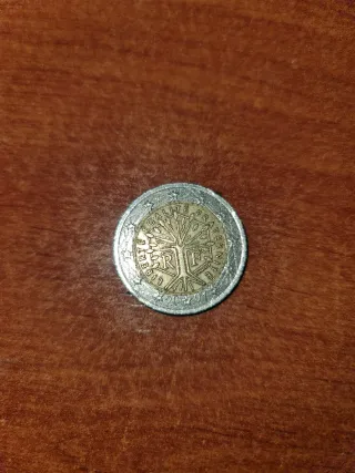 Moneda 2 Euros Francia 2001