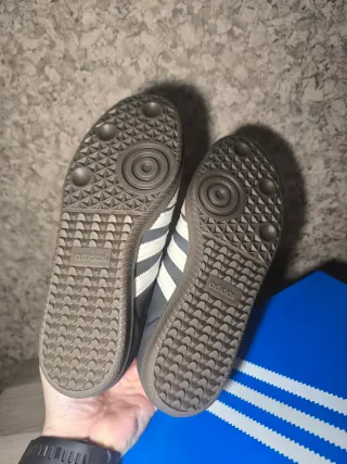 Adidas Samba Zapatillas Grises y Blancas
