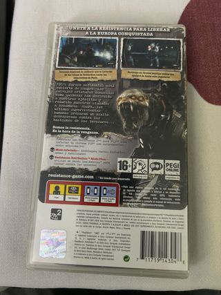 Resistance Retribution PSP Sony