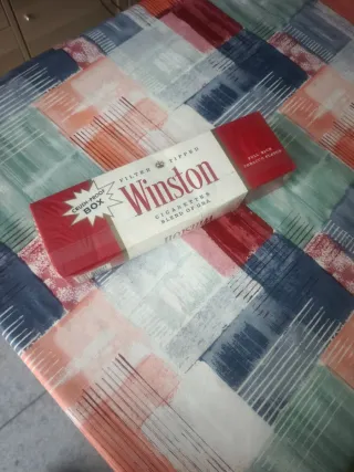 Cajetilla Winston antigua vintage