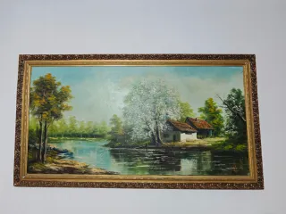 Cuadro Vintage Grande Paisaje