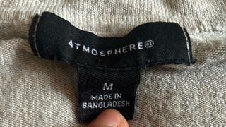 Chaqueta de punto beige Atmosphere Talla M