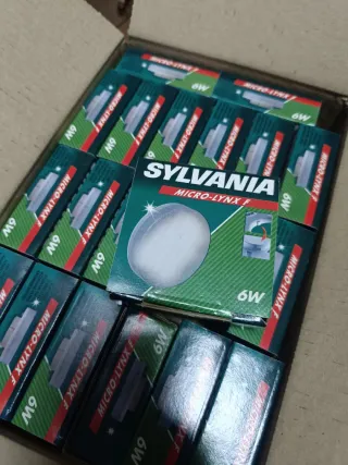Lote 19 piezas Sylvania Micro-Lynx F 6W