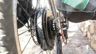 Kit CHAMRIDER 1000W para convertir bici eléctrica