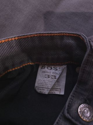 Vaqueros Hombre Hugo Boss Negro Ref-99300