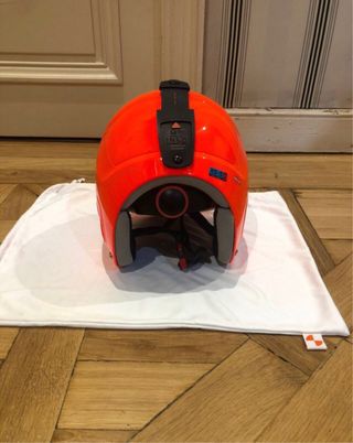 Casco Pocito niño esquí naranja