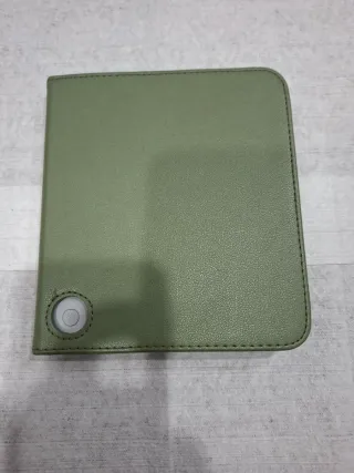 Lettore Kakuten Kobo bianco con fodera verde