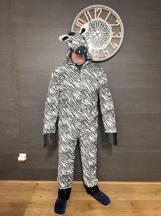 Disfraz Cebra Adulto Talla XL Smiffys