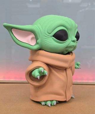 Figura Grogu Impresión 3D