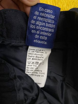 Traje comunión niño, marinero T.10