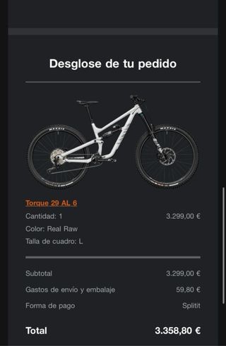 Canyon Torque 29 AL6 Talla L