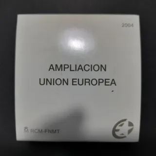 Moneda 10 Euro del 2004. Ampliación Unión Europea.