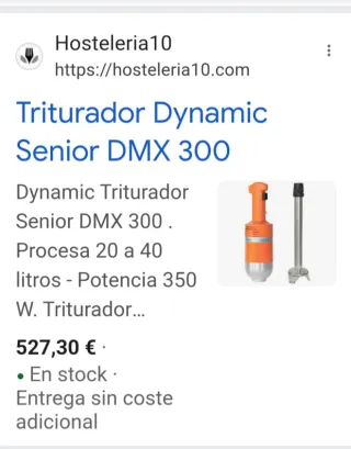 Batidora industrial DYNAMIC DMX 300