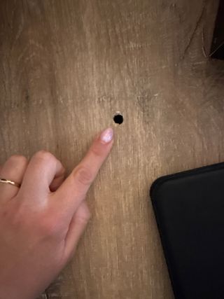 Mesa de comedor madera y metal