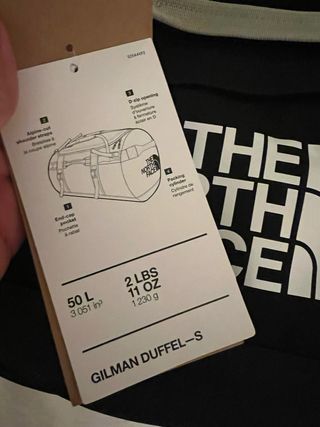 Bolsa Nueva North Face Base Camp Duffel S Negra