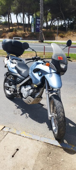 BMW F650GS Azul