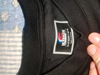 Sudadera McKenzie Negra Original