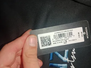 Sudadera McKenzie Negra Original