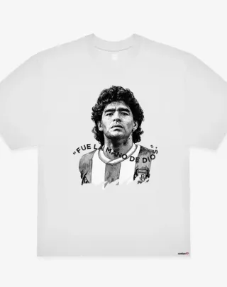 T-shirt oversize unisex Maradona D10S XL