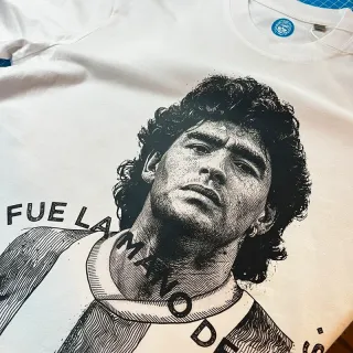 T-shirt oversize unisex Maradona D10S XL