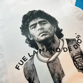 T-shirt oversize unisex Maradona D10S XL