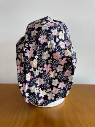 Gorro sanitario estampado floral