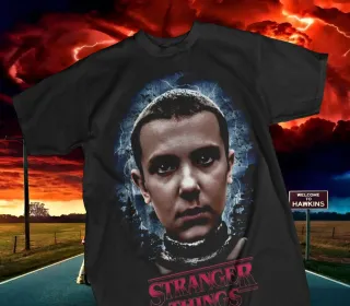 Camiseta Stranger Things Tallas disponibles