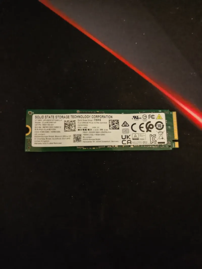 SSD NVMe Kioxia 256 GB CL4-8D256-HP