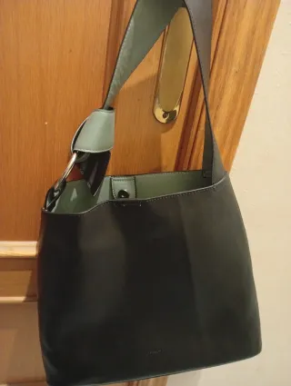 Bolso Jo&MrJoe negro y verde