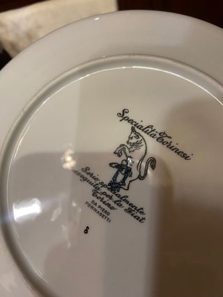 Set 6 piatti Fornasetti