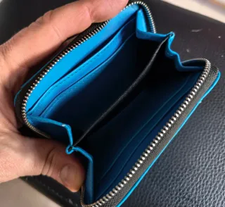 Monedero pequeño Stitch Disney Azul y Morado