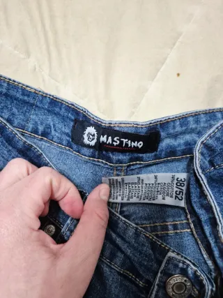 Pantalón vaquero hombre MASTIME azul