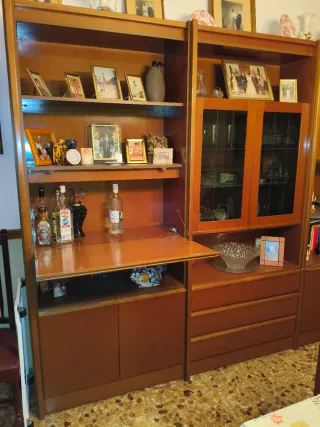 Mueble de salón madera