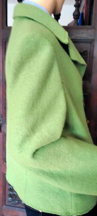 Chaqueta Roset Lana Verde Talla 48