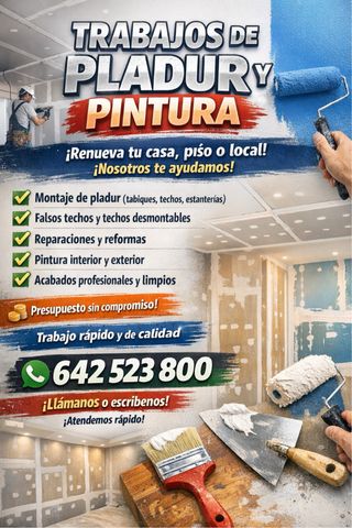 Reformas de pladur y pintura