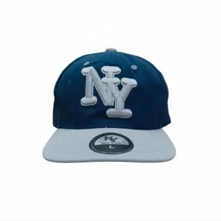 3 Cappelli da baseball blu e beige