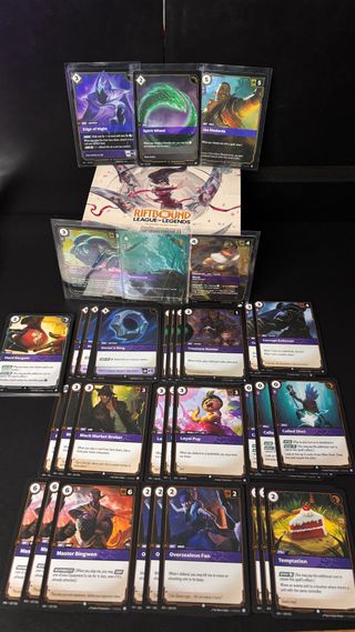 Lote Cartas RiftBound Spiritiforged