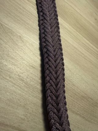 Cinturón trenzado Alex-Max morado