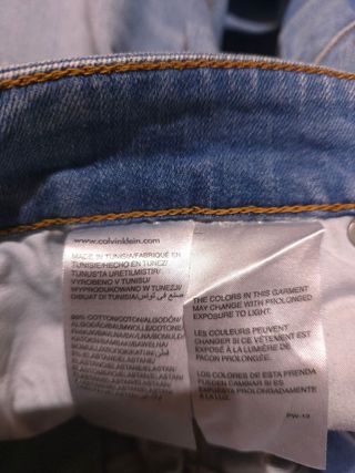 Vaqueros Calvin Klein Talla M (40) Ref-67500
