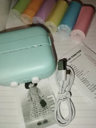 Mini impresora térmica portátil