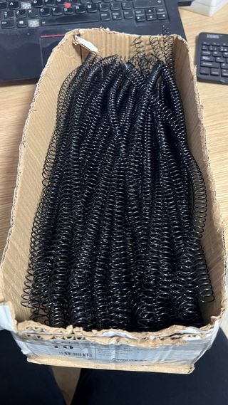 Espirales metálicas para encuadernar