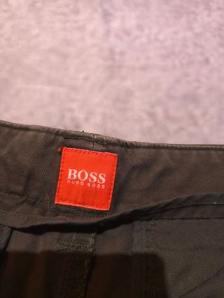 Pantalón Chino Hugo Boss XL Verde Oliva Ref-68500
