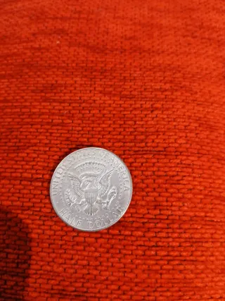 Medio Dólar Kennedy 1966 USA Plata