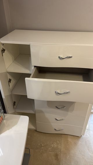 Chifonier Cajonera Blanca