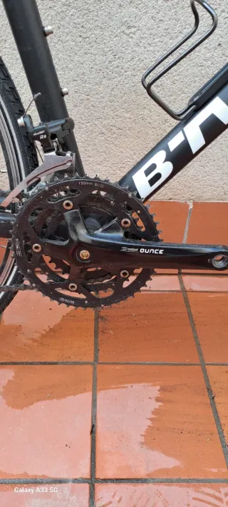 Bicicleta triban 500 Negra