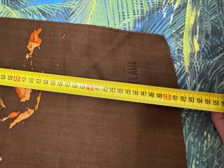 Sciarpa Prima Classe Mappa Mondo Marrone Arancio