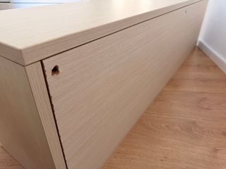 Mueble Estantería Beige Madera