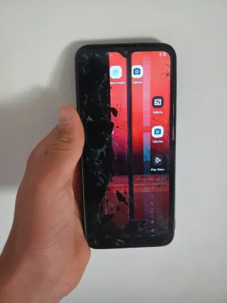 Lote de móviles y tablet para reparar pantalla