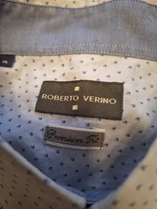 Camisa Roberto Verino Hombre Azul claro